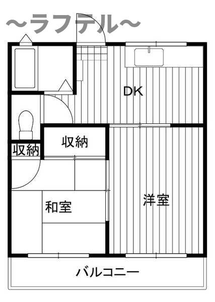 狭山市大字南入曽のアパートの間取り