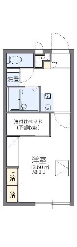 レオパレスアークの間取り