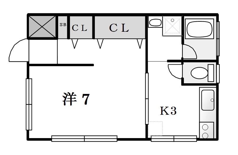 エムコーポの間取り