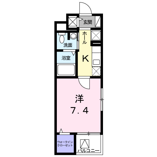 アクティ・小田の間取り