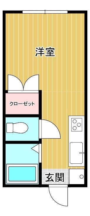 たなかハイツIの間取り