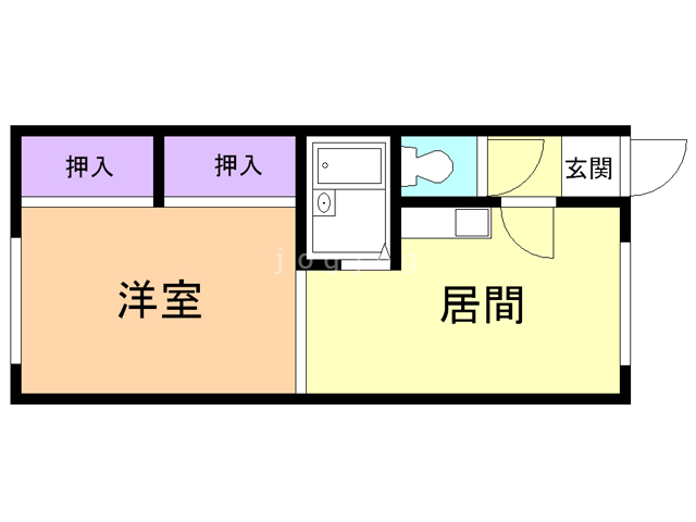 マンションダイヤ３・２０の間取り