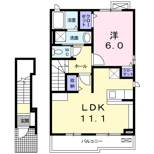 ポライトツリーの間取り