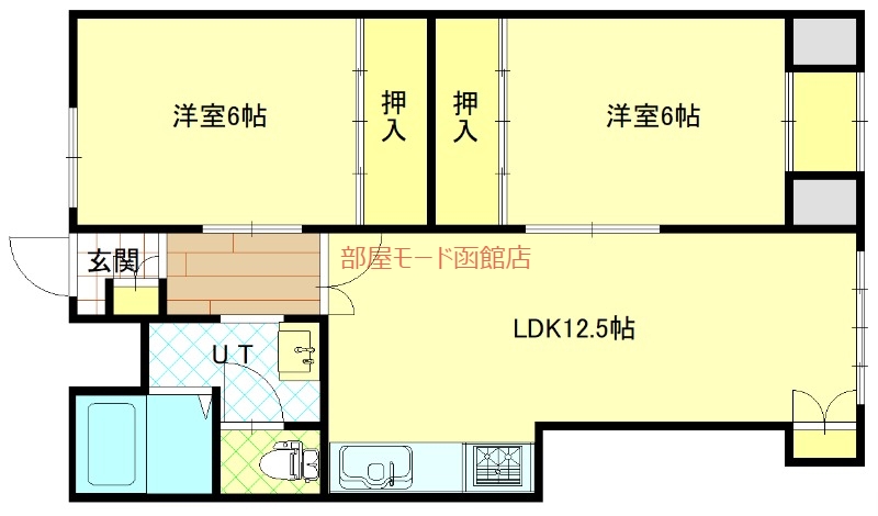 グランメールテルイの間取り