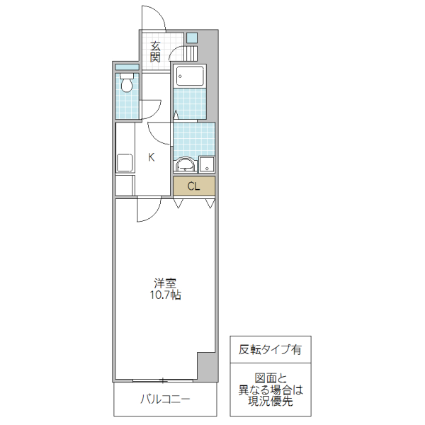 エキスポコンフォート IIの間取り