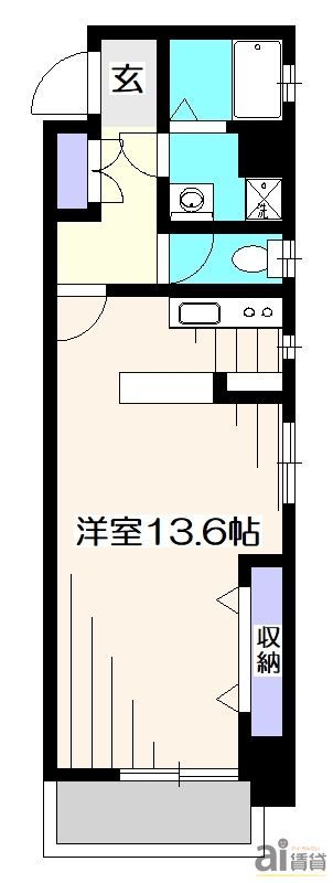 国分寺市日吉町のマンションの間取り