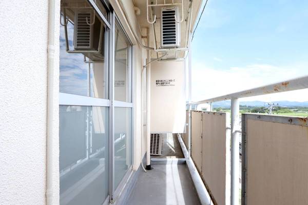 バルコニー　ビレッジハウスの同一物件・同一タイプの間取りの写真です