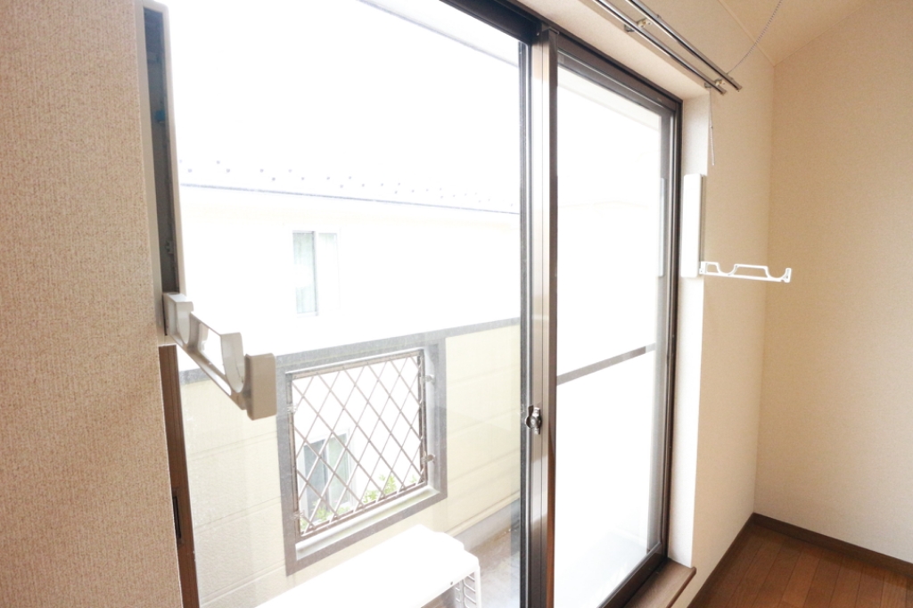 その他設備　室内物干しスペース※物干し竿は持参ください