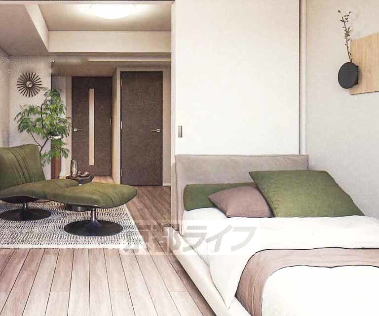 居室・リビング　・家具家電はＣＧ加工です。