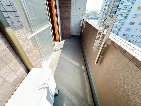 バルコニー　※別号室の写真です