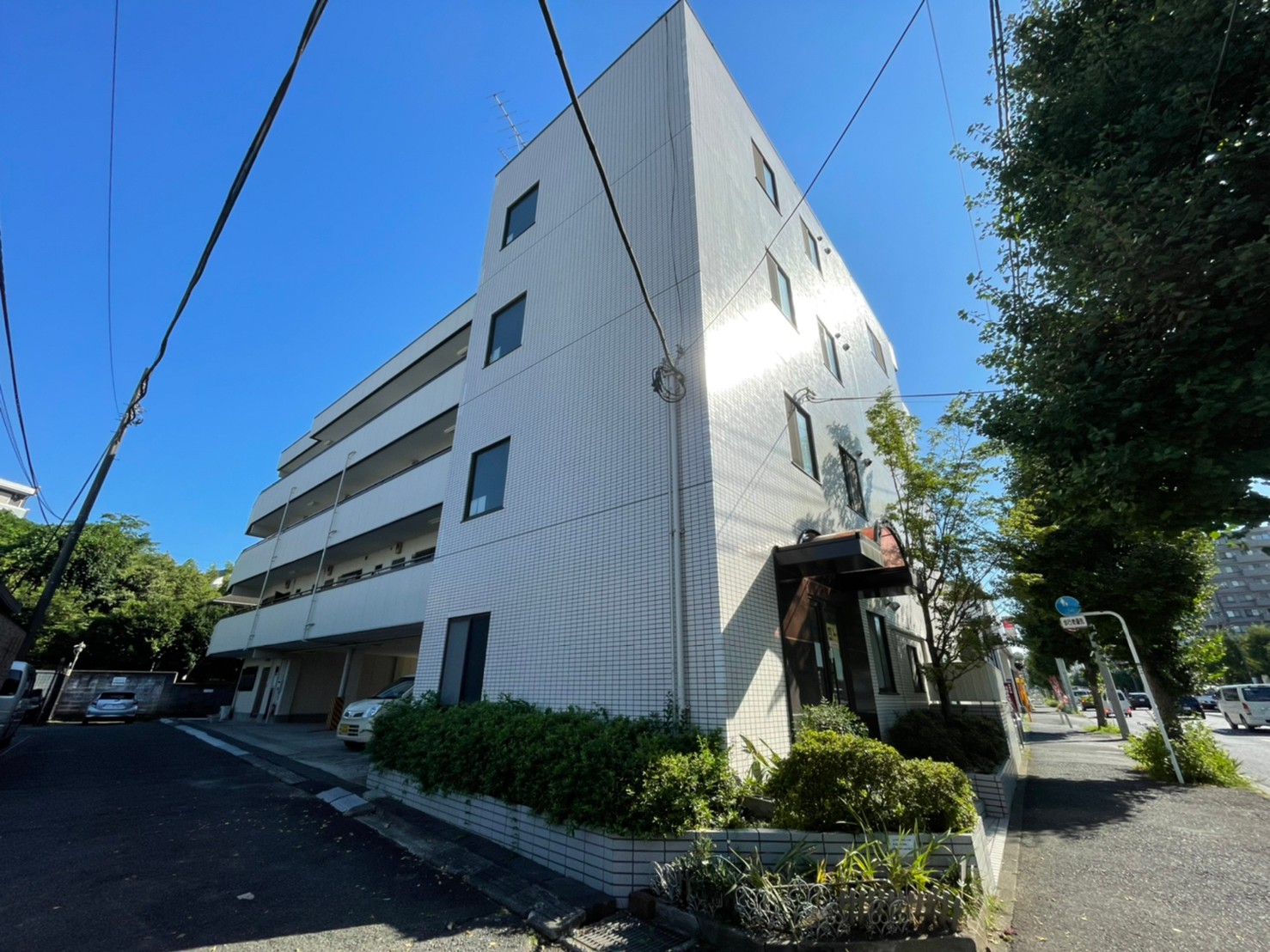 建物外観　ペット相談可能です♪人気の角部屋です♪