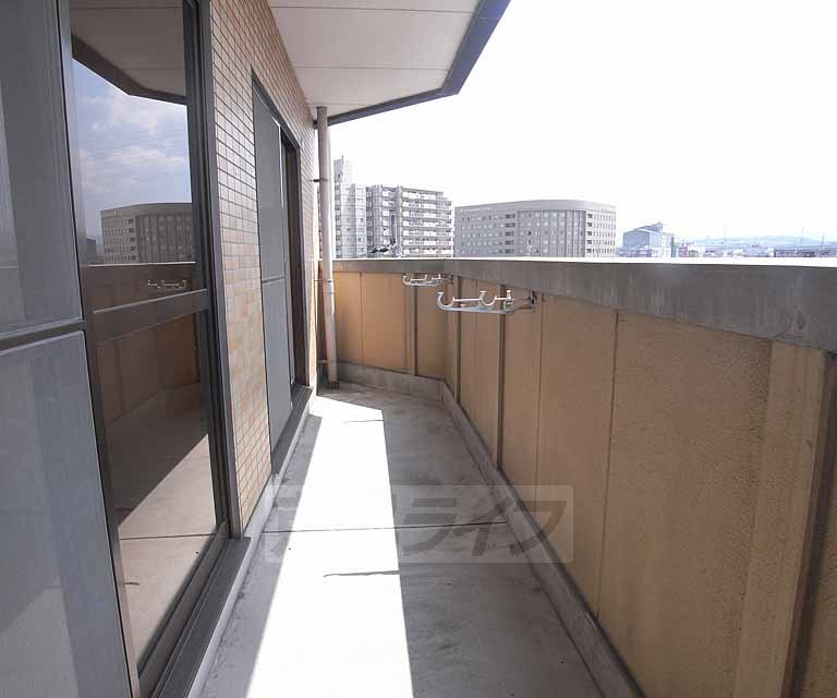 バルコニー　開放感すごいです。