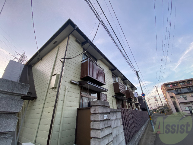 建物外観　仙台市宮城野区平成１丁目１３「コーポＫ」