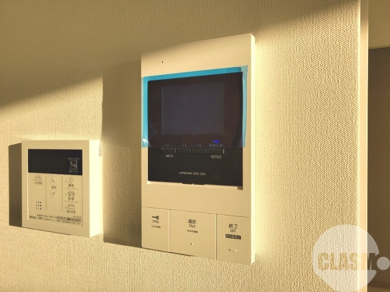 セキュリティ　来訪者が確認できるモニターホン♪