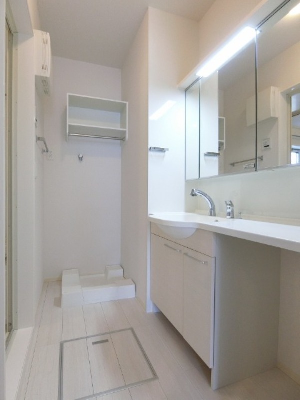 洗面設備　図面と現状に相違がある場合には現状を優先