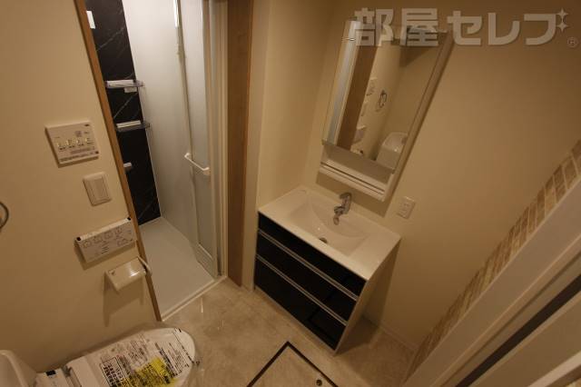 洗面設備　Ｄ号室撮影