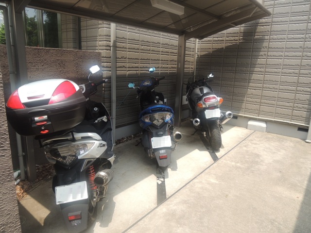 その他共有部分　バイク置場