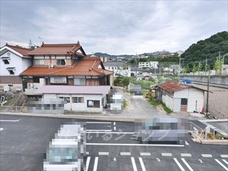 眺望　募集のお部屋からの眺望です！