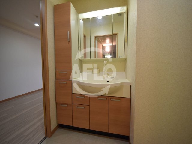 洗面設備　ZERO　ONE谷町　独立洗面台