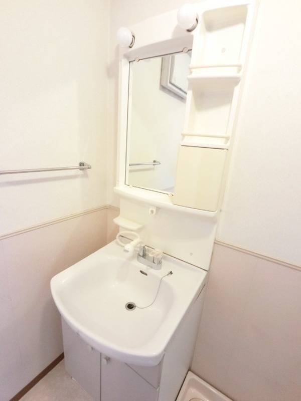 洗面設備　図面と現状に相違がある場合には現状を優先