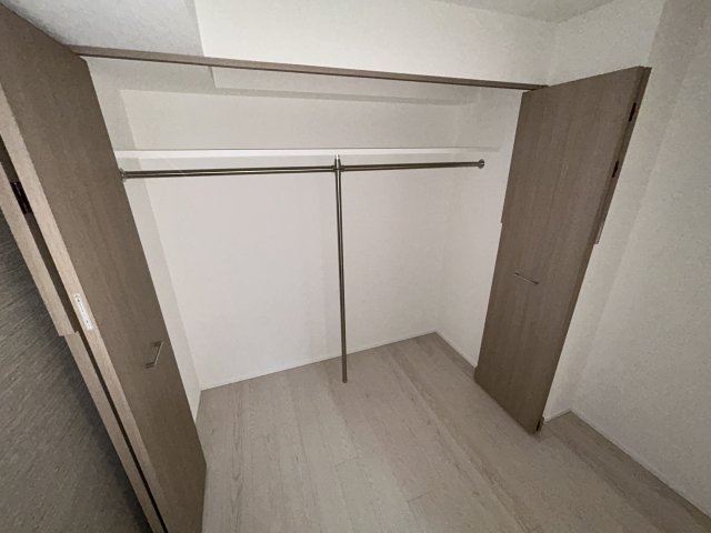 収納　大きなスペースがあり、収納には困りません