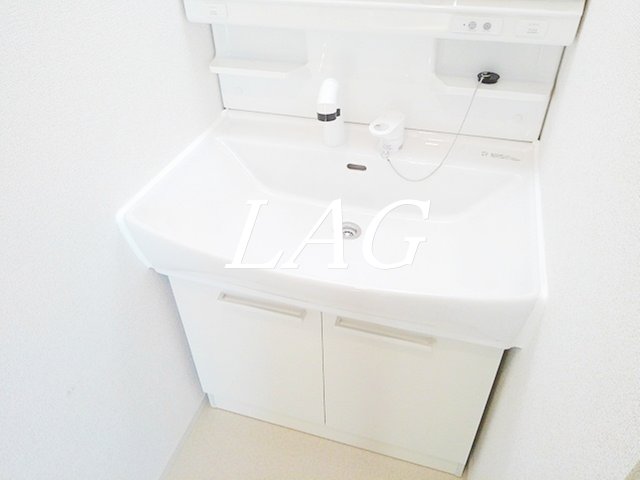洗面設備　洗面台です。