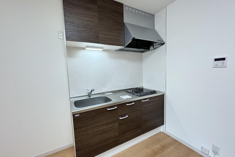 キッチン　2口コンロ付きのキッチンです♪