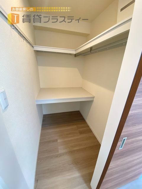 収納　ウォークイン完備。