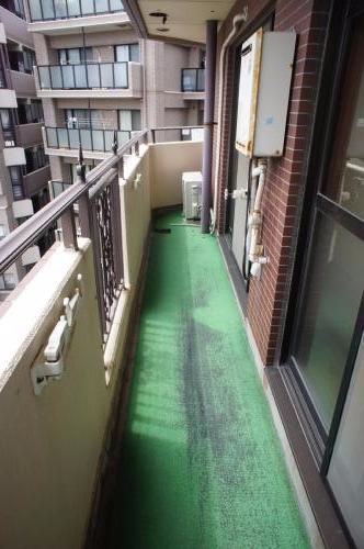 バルコニー　お洗濯が捗りますね。