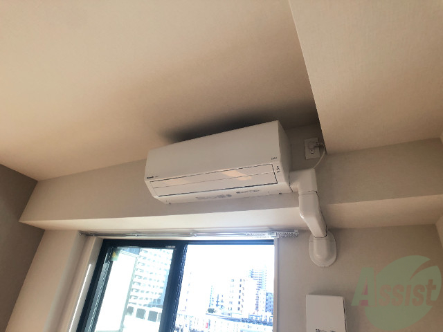 その他設備　エアコンが設置してありますので、寒暖対策もばっちり。