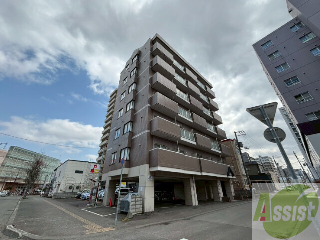 建物外観　札幌市中央区北８条西「アブニール桑園」