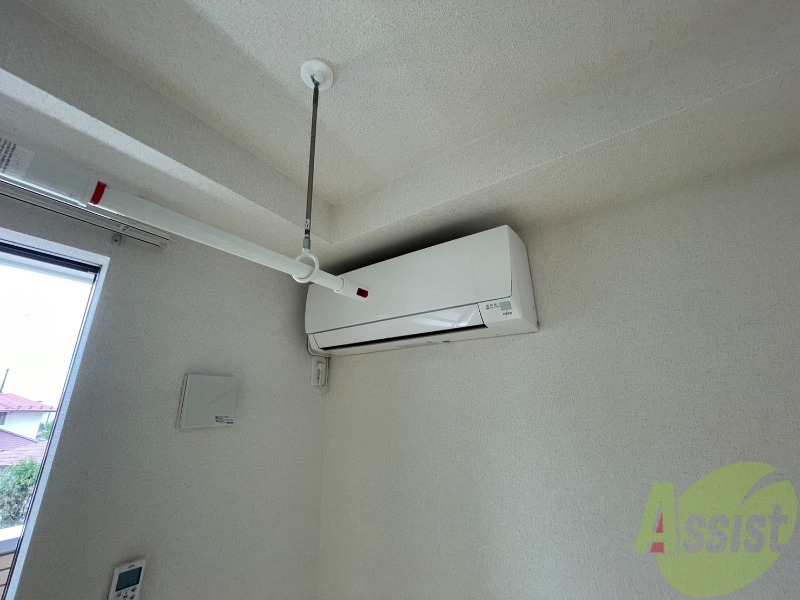 その他設備　エアコンが付いているので夏も冬も快適ですね～