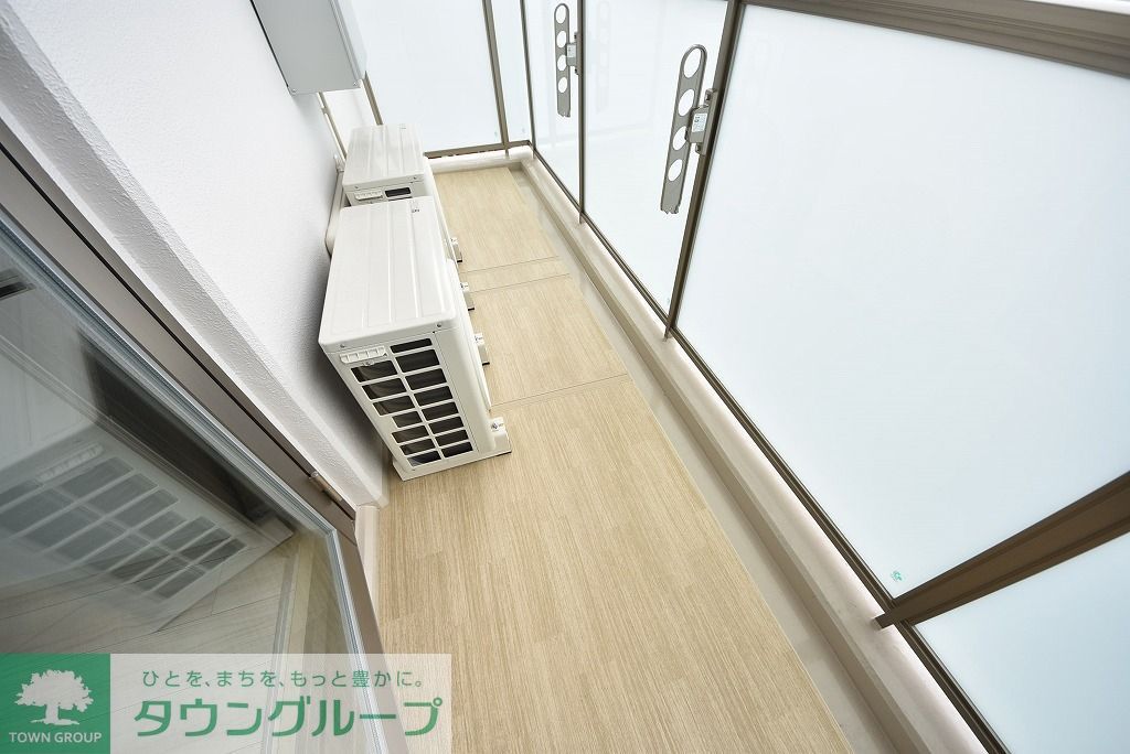 バルコニー　お問合せは(株)タウンハウジングレジデンス事業部【03-…