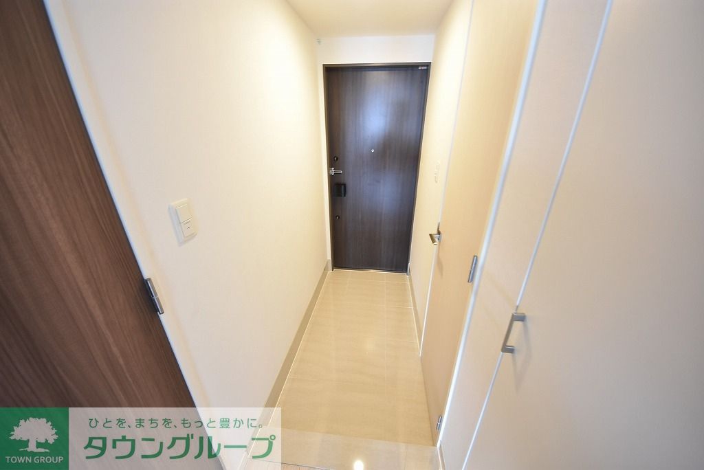 玄関　お問合せは(株)タウンハウジングレジデンス事業部【03-…