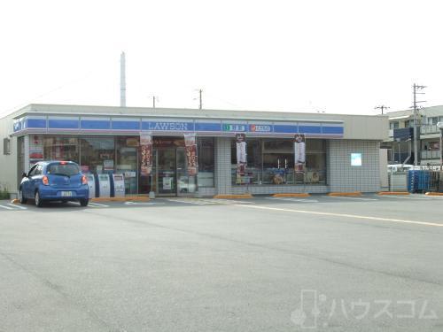 コンビニ　ローソン 新北島六丁目店（コンビニ）まで396m