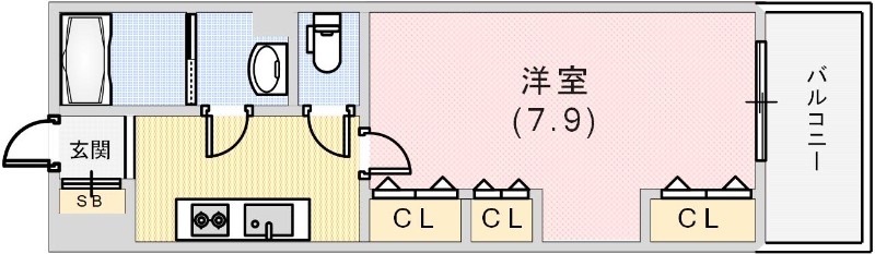リブリ・中山手の間取り写真
