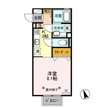 湘南新宿ライン宇須 間々田駅 徒歩29分 2階建 築8年の間取り写真