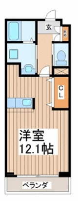 グラッツェ鎌倉の間取り写真