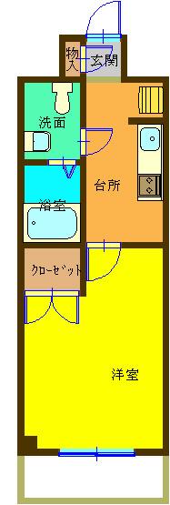 KS元住吉の間取り写真