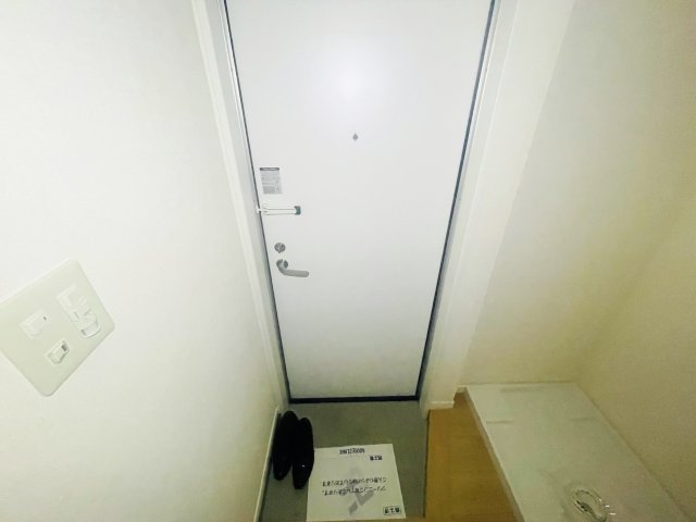 玄関　収納もある玄関です