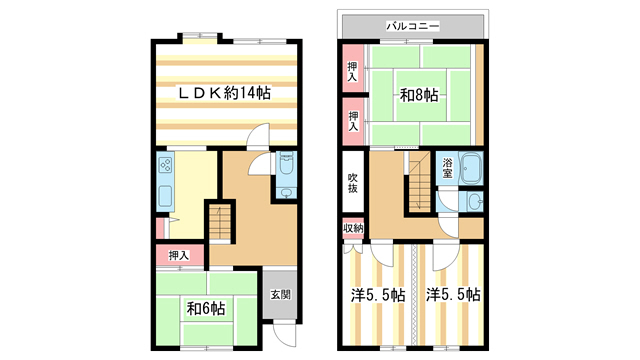 生駒市小明町のその他の間取り