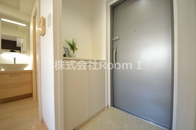 玄関　落ち着いた玄関です