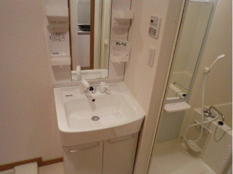 洗面設備　※同物件、別部屋になります。