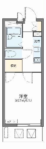 レオパレスＫ＆ＪＵＮの間取り