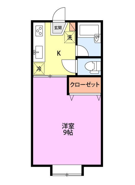 サンハウス坂井の間取り