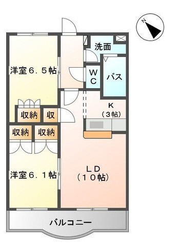 グランヴィア松江の間取り