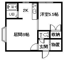 エクセレント３・４の間取り