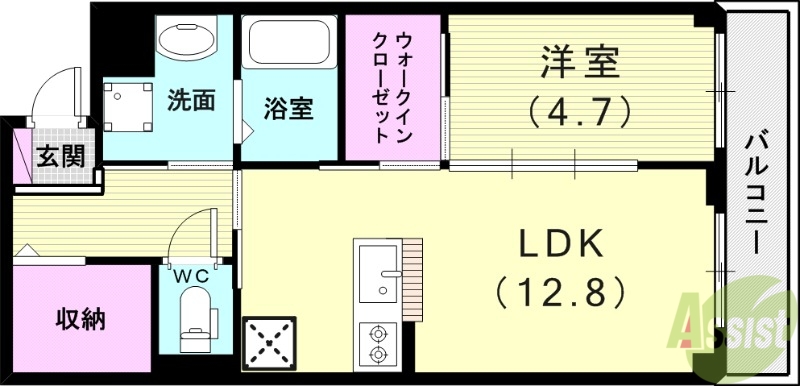 ベースの間取り