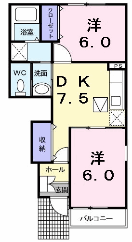 アカシヤIIの間取り