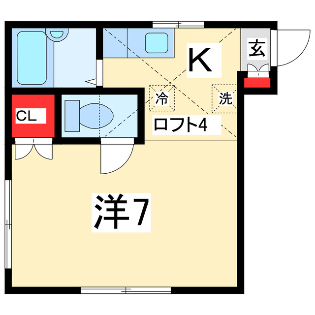 【マノワール本町の間取り】